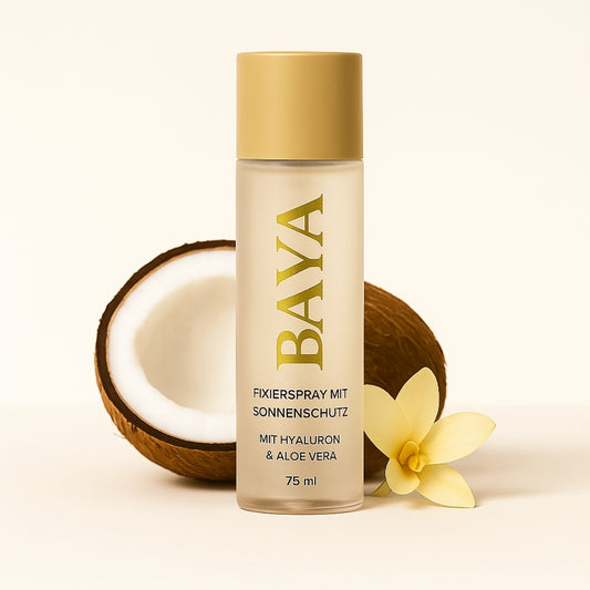 GlowFix - Fixierspray mit Sonnenschutz SPF50