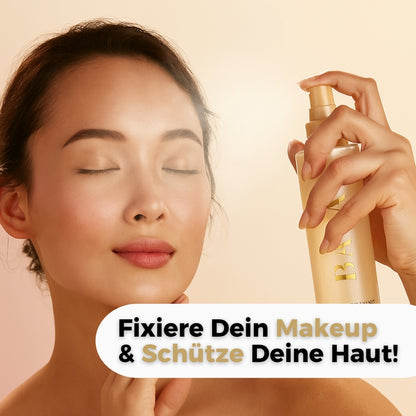 GlowFix - Fixierspray mit Sonnenschutz SPF50