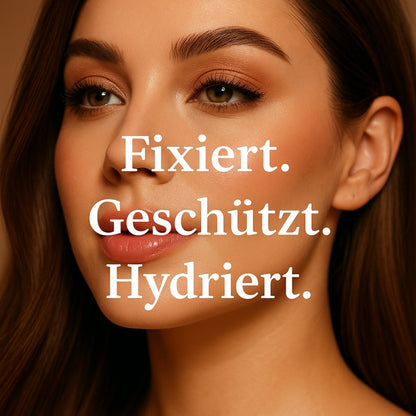 GlowFix - Fixierspray mit Sonnenschutz SPF50