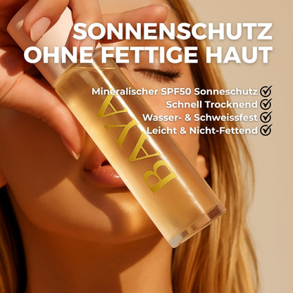 GlowFix - Fixierspray mit Sonnenschutz SPF50