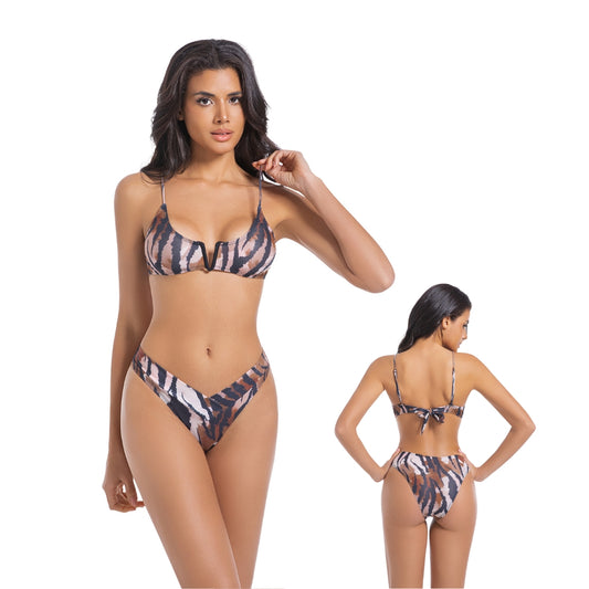 Vernazza Tiger Tankini™ Set - durchbräunender Bikini